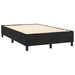 Pat box spring cu saltea, negru, 120x200 cm, catifea - WALTI WALTI