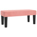 Pat box spring cu saltea, roz, 120x200 cm, catifea - WALTI WALTI