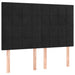Pat box spring cu saltea, negru, 140x200 cm, catifea - WALTI WALTI
