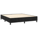 Pat box spring cu saltea, negru, 160x200 cm, catifea - WALTI WALTI