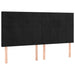Pat box spring cu saltea, negru, 160x200 cm, catifea - WALTI WALTI