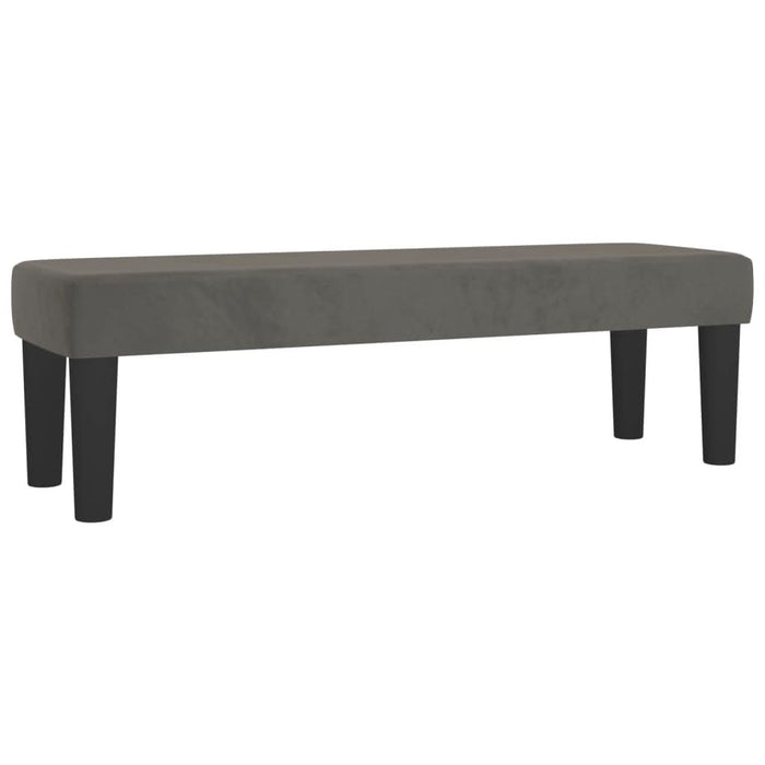 Pat box spring cu saltea, gri închis, 180x200 cm, catifea - WALTI WALTI