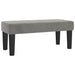 Pat box spring cu saltea, gri deschis, 100x200 cm, catifea - WALTI WALTI