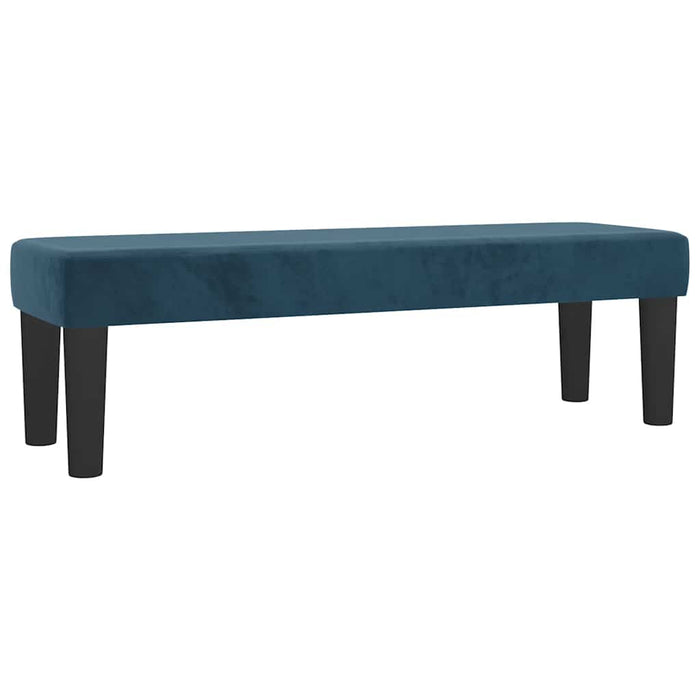 Pat box spring cu saltea, albastru închis, 180x200 cm, catifea - WALTI WALTI