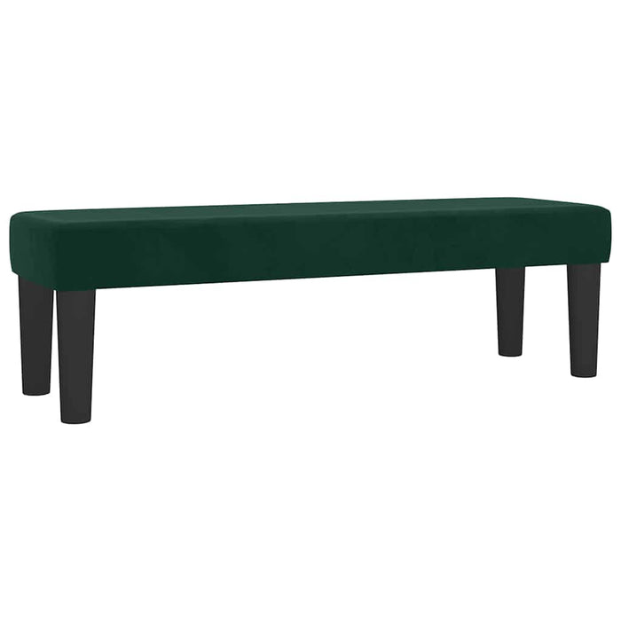 Pat box spring cu saltea, verde închis, 200x200 cm, catifea WALTI