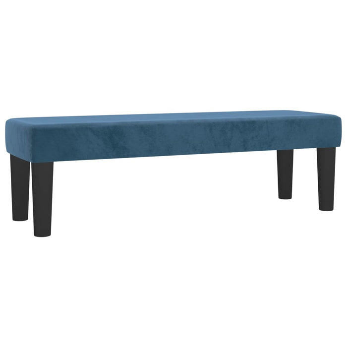 Pat box spring cu saltea, albastru închis, 200x200 cm, catifea - WALTI WALTI