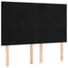 Pat box spring cu saltea, negru, 140x200 cm, catifea - WALTI WALTI