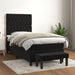 Pat box spring cu saltea, negru, 100x200 cm, catifea - WALTI WALTI