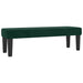 Pat box spring cu saltea, verde închis, 140x200 cm, catifea - WALTI WALTI