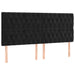 Pat box spring cu saltea, negru, 180x200 cm, catifea - WALTI WALTI