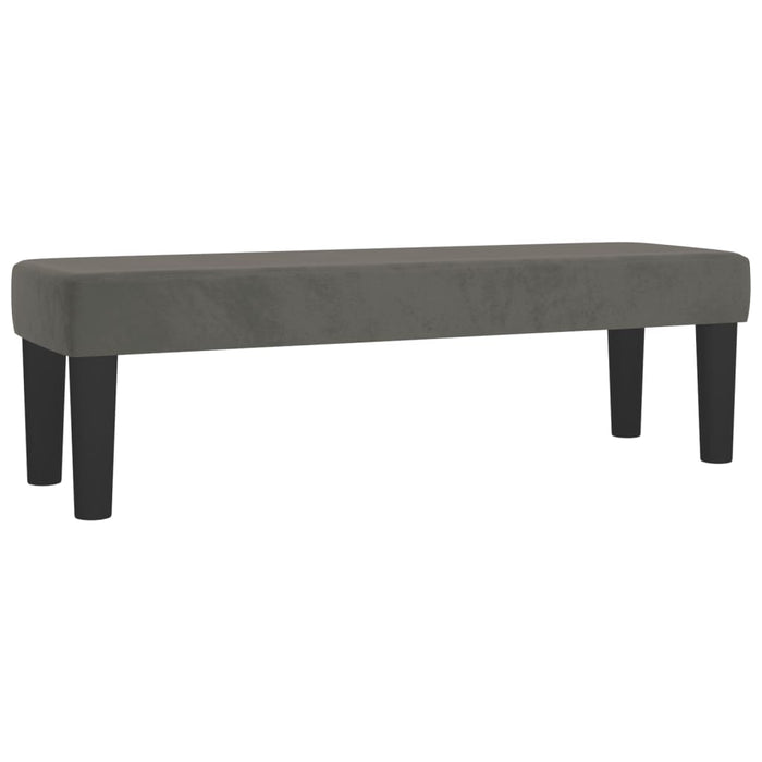 Pat box spring cu saltea, gri închis, 200x200 cm, catifea - WALTI WALTI