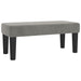 Pat box spring cu saltea, gri deschis, 90x190 cm, catifea - WALTI WALTI