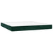 Pat box spring cu saltea, verde închis, 160x200 cm, catifea - WALTI WALTI