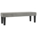 Pat box spring cu saltea, gri deschis, 180x200 cm, catifea - WALTI WALTI