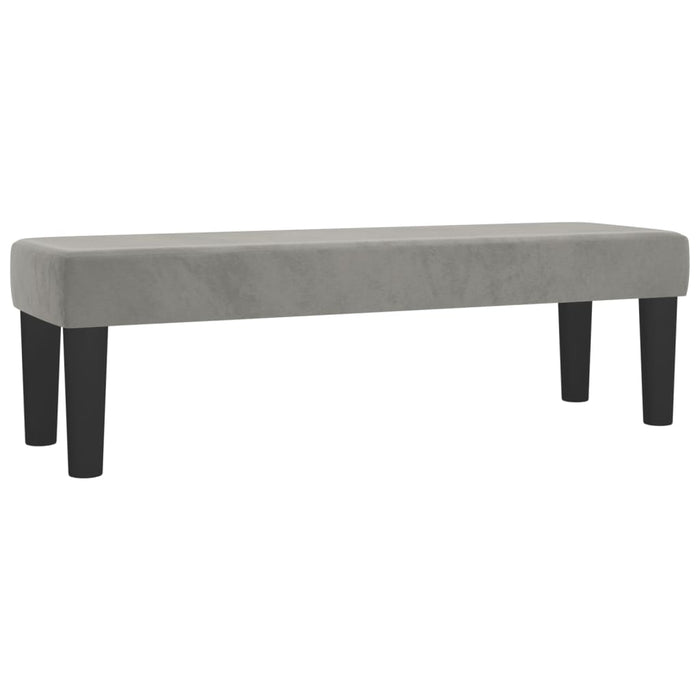 Pat box spring cu saltea, gri deschis, 200x200 cm, catifea - WALTI WALTI