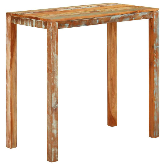 Masă de bar, 112x55x108 cm, lemn masiv reciclat - WALTI WALTI