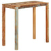 Masă de bar, 112x55x108 cm, lemn masiv reciclat - WALTI WALTI