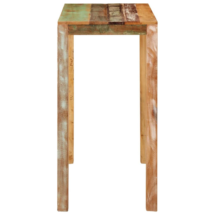Masă de bar, 112x55x108 cm, lemn masiv reciclat - WALTI WALTI