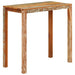 Masă de bar, 112x55x108 cm, lemn masiv reciclat - WALTI WALTI