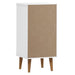 Dulap cu sertare, alb, 40x35x82 cm, lemn masiv de pin - WALTI WALTI