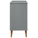 Dulap cu sertare „MOLDE”, gri, 80x40x80 cm, lemn masiv de pin - WALTI WALTI