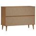 Dulap cu sertare „MOLDE”, maro, 113x40x80 cm, lemn masiv de pin - WALTI WALTI