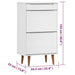 Pantofar "MOLDE", alb, 59,5x35x103 cm, lemn masiv de pin - WALTI WALTI