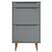 Pantofar "MOLDE", gri, 59,5x35x103 cm, lemn masiv de pin - WALTI WALTI