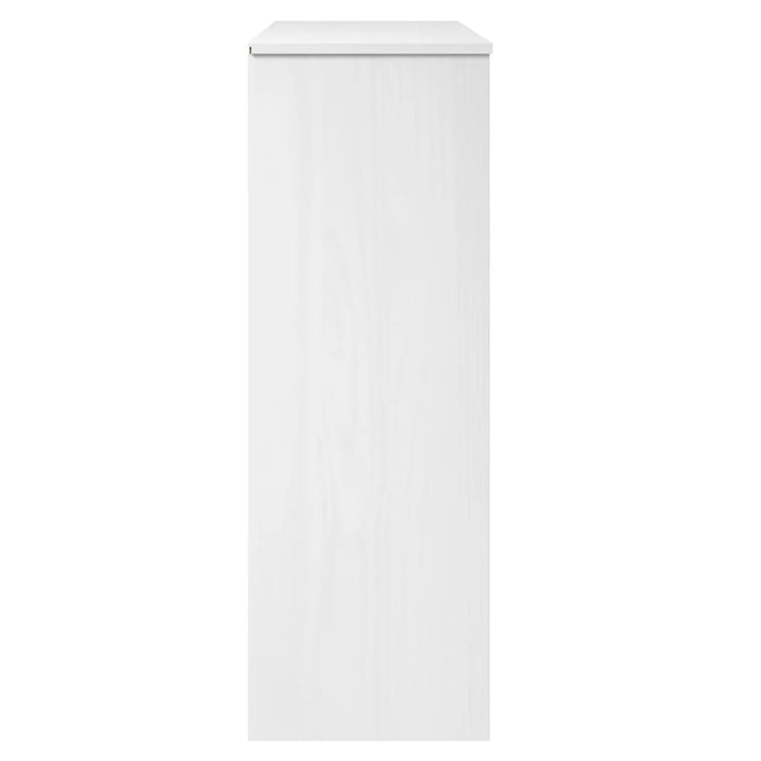 Rafturi superioare dulap înalt, alb, 90x35x100 cm, lemn de pin - WALTI WALTI
