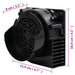 Instalație de lumini LED cu 90 LED-uri și ventilator, 900 cm - WALTI WALTI