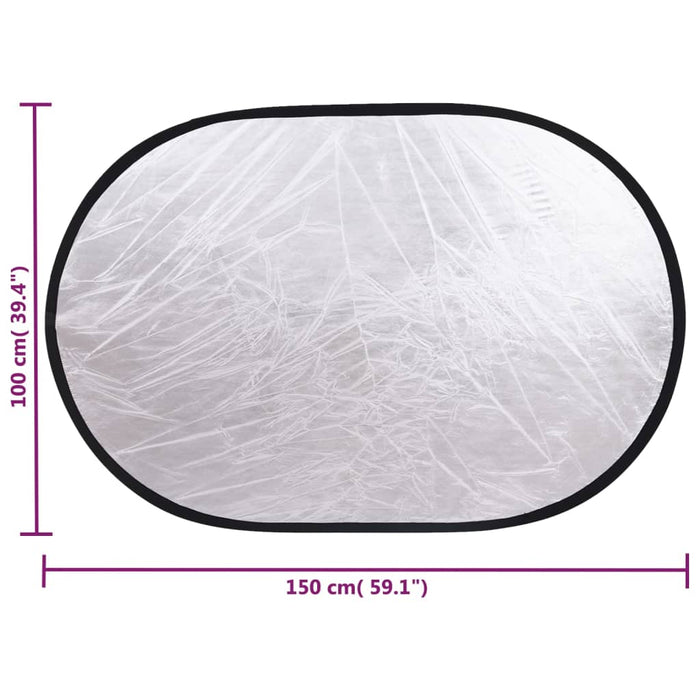 Kit studio foto cu set de lumini, ecran de fundal și reflector - WALTI WALTI