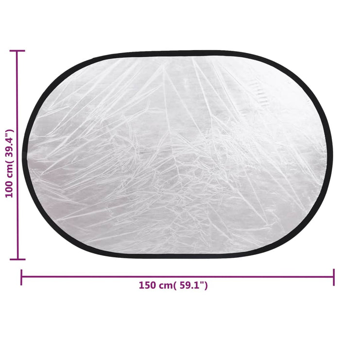 Kit studio foto cu set de lumini, ecran de fundal și reflector - WALTI WALTI