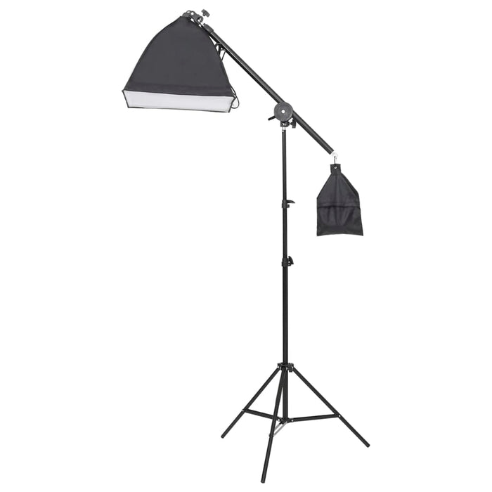 Kit studio foto cu set de lumini și ecran de fundal - WALTI WALTI