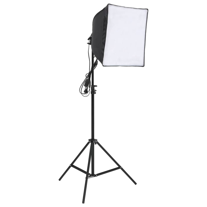Kit studio foto cu set de lumini și ecran de fundal - WALTI WALTI