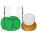 Kit studio foto cu set de lumini, ecran de fundal și reflector - WALTI WALTI