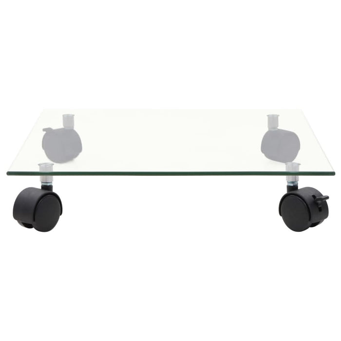 Suport cu role de plante 4 buc 35x35cm sticlă securizată pătrat - WALTI WALTI