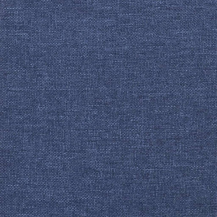 Pat box spring cu saltea, albastru, 100x200 cm, textil - WALTI WALTI