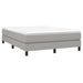 Pat continental, gri deschis, 140x200 cm, material textil - WALTI WALTI