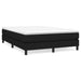 Pat box spring cu saltea, negru, 140x200 cm, textil - WALTI WALTI