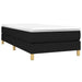 Pat box spring cu saltea, negru, 80x200 cm, textil - WALTI WALTI