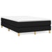 Pat box spring cu saltea, negru, 120x200 cm, textil - WALTI WALTI