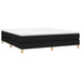 Pat box spring cu saltea, negru, 160x200 cm, textil - WALTI WALTI