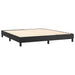 Pat box spring cu saltea, negru, 180x200 cm, piele ecologică - WALTI WALTI