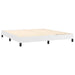 Pat box spring cu saltea, alb, 180x200 cm, piele ecologică - WALTI WALTI