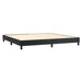 Pat box spring cu saltea, negru, 200x200 cm, piele ecologică - WALTI WALTI