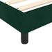 Pat box spring cu saltea, verde închis, 120x200 cm, catifea - WALTI WALTI