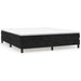 Pat box spring cu saltea, negru, 160x200 cm, catifea - WALTI WALTI