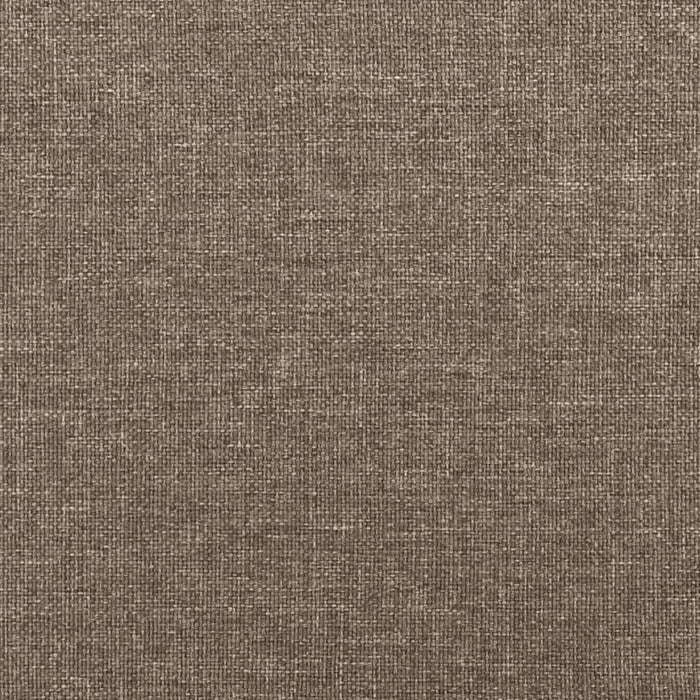 Pat box spring cu saltea, gri taupe, 80x200 cm, textil - WALTI WALTI