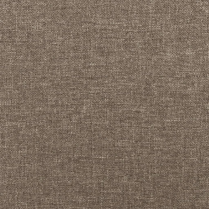 Pat box spring cu saltea, gri taupe, 90x200 cm, textil - WALTI WALTI