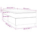 Pat box spring cu saltea, crem, 100x200 cm, textil - WALTI WALTI